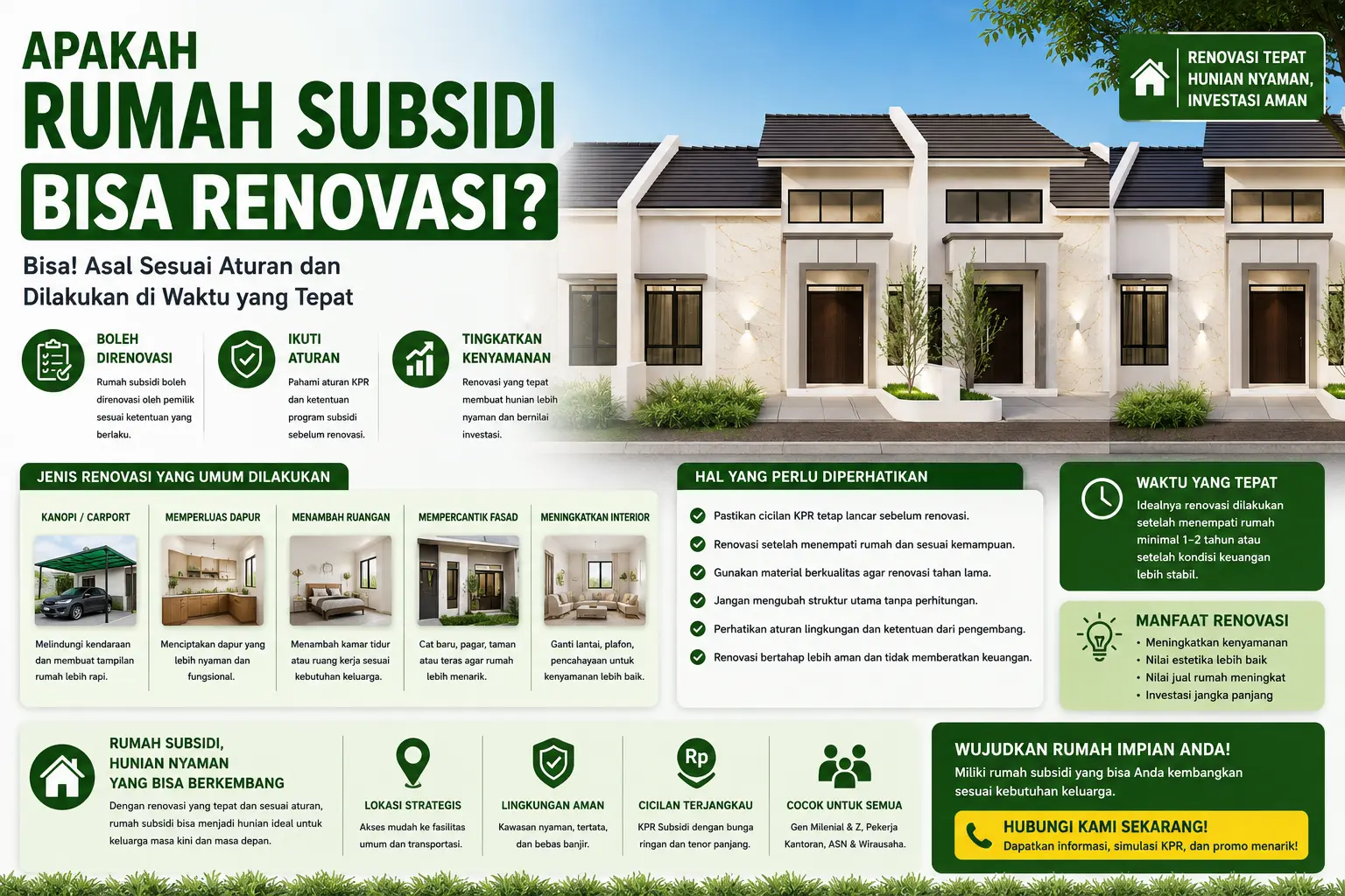 Apakah Rumah Subsidi Bisa Direnovasi